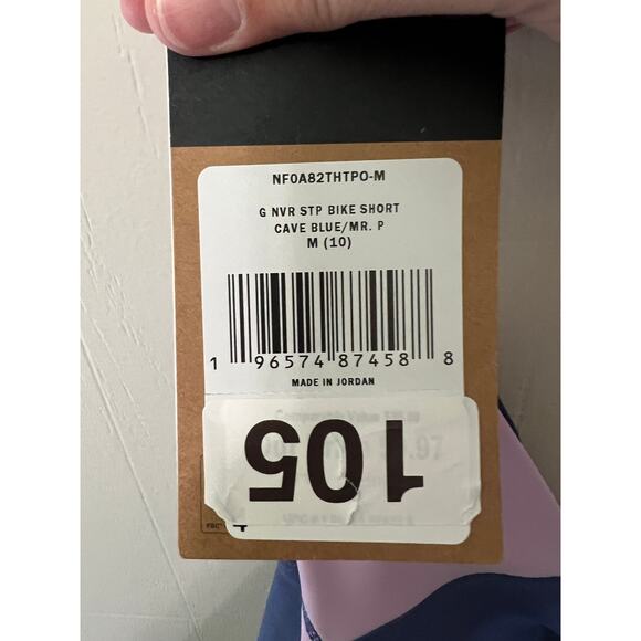 The North Face Girls Size 10 Medium Flashdry Bike Shorts BNWT - Picture 4 of 6